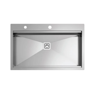 سینک ظرفشویی استیل توکار یک لگنه کن مدل BCN74