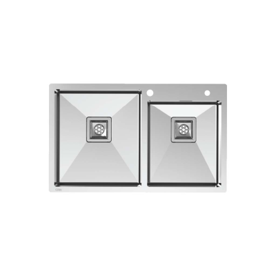 سینک ظرفشویی باکسی کن مدل BCN 204 استیل توکار