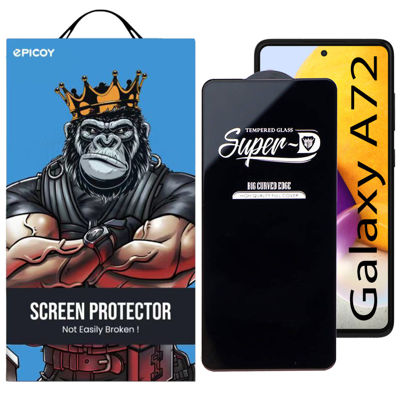 گلس گوشی سامسونگ Galaxy A72 4G/5G/M53 5G اپیکوی مدل Super 5D