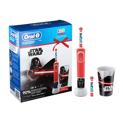 مسواک برقی اورال بی مدل Star Wars به همراه 2 عدد سری مسواک و لیوان