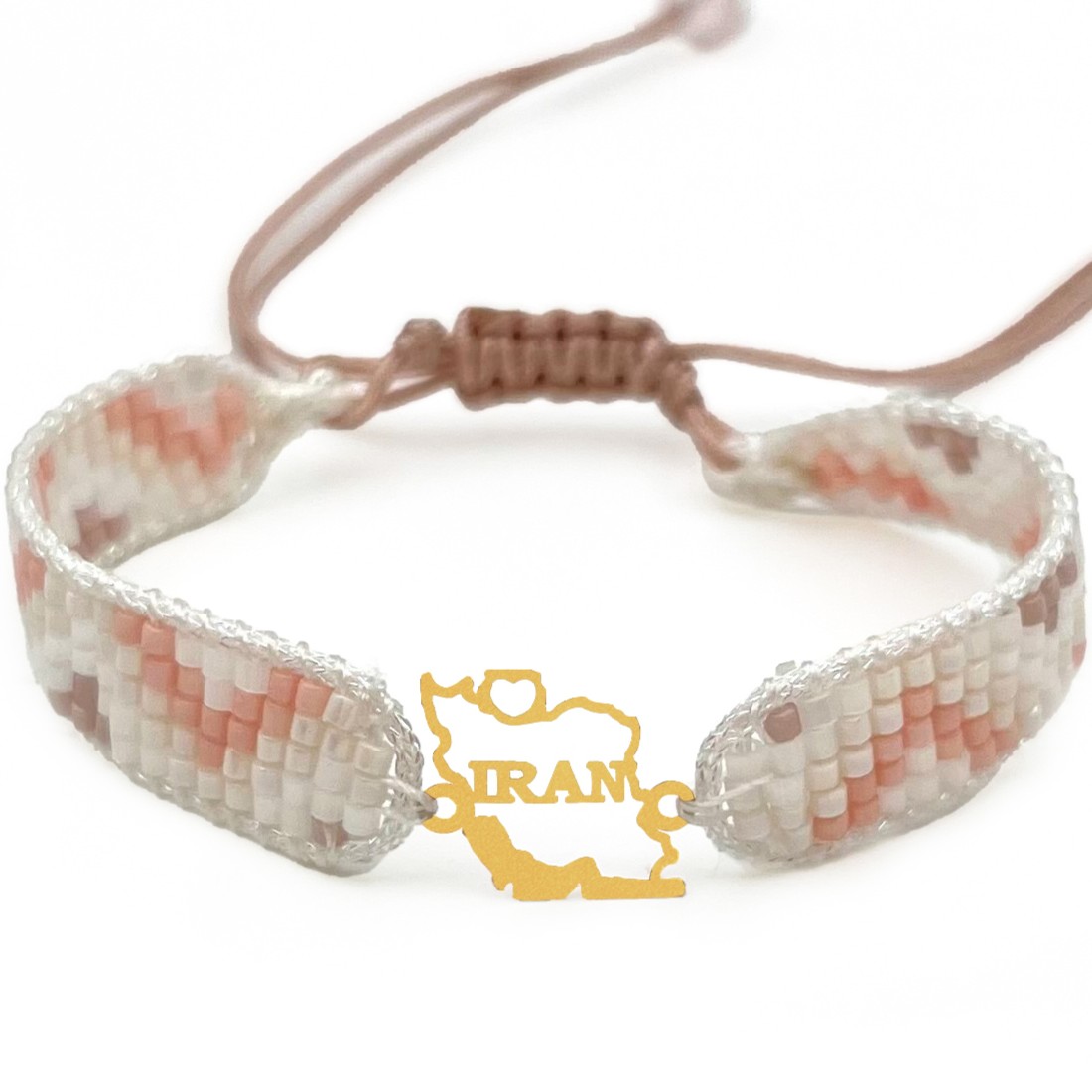 دستنبد طلا زنانه با پلاک طلا میوکی دیانا گالری کد08011