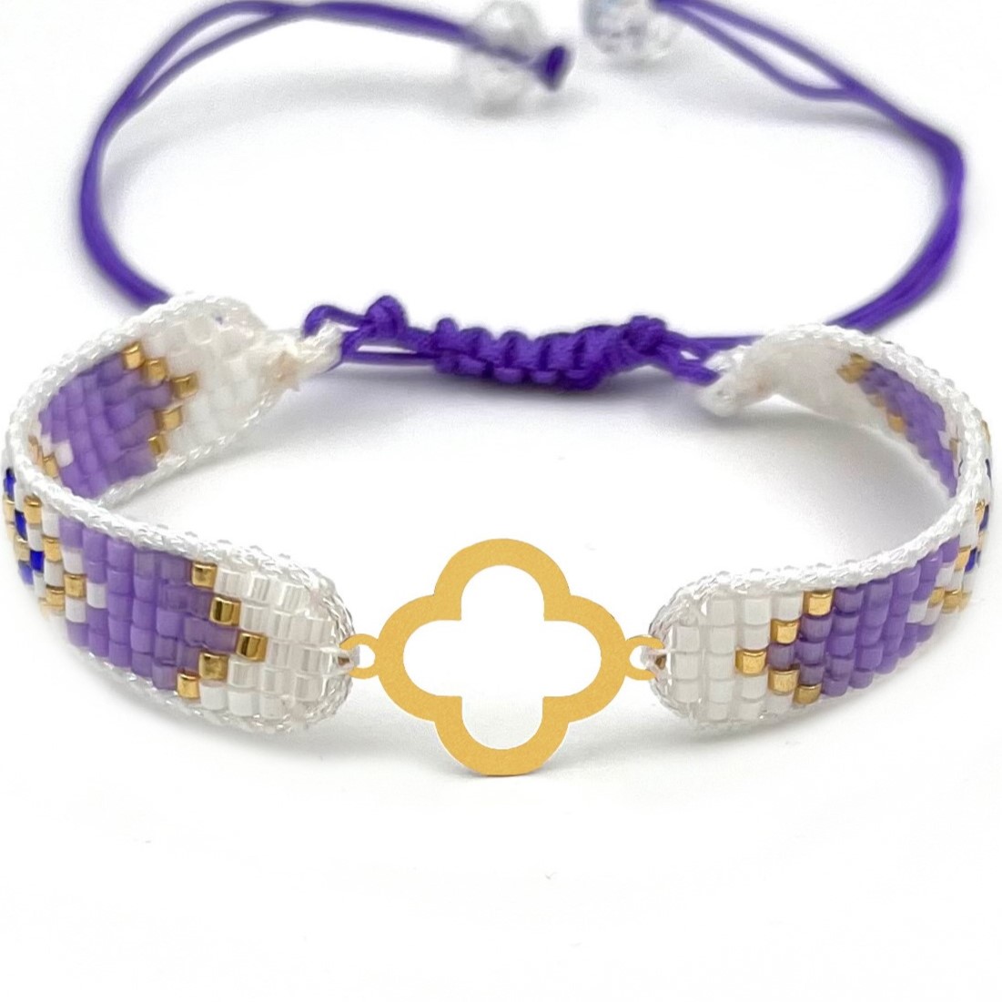 دستنبد طلا زنانه با پلاک طلا میوکی دیانا گالری کد02003