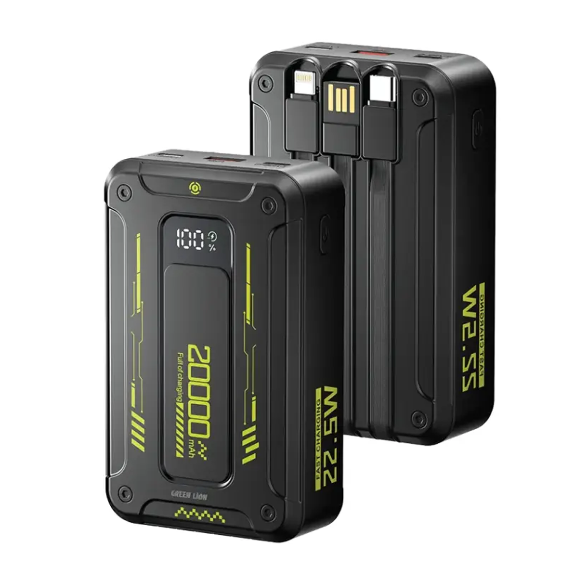 پاوربانک گرین لاین مدل Xtreme 20 ظرفیت 20000 میلی آمپر ساعت-small-image