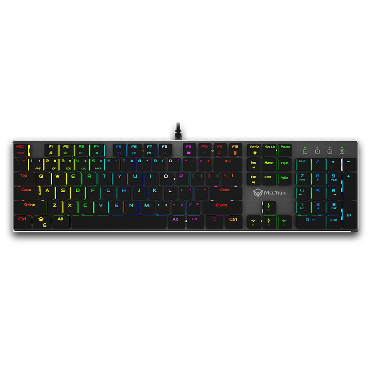 کیبورد گیمینگ مکانیکال میشن مدل MK80-small-image