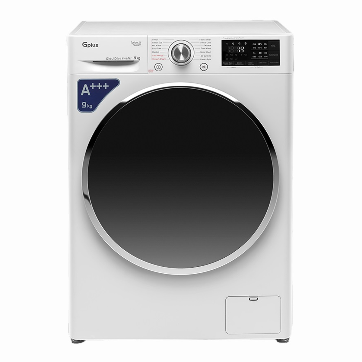 ماشین لباسشویی جی پلاس 9 کیلویی مدل GWM-R99W-small-image