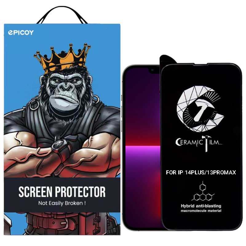 گلس گوشی اپل iPhone 14 Plus/ 13 Pro Max اپیکوی سرامیکی مدل CR7