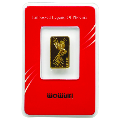 طلا گرمی 24 عیار ایران‌شمش مدل is-0.1