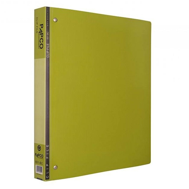 کلاسور 4 حلقه پاپکو مدل متالیک کد 651-BC