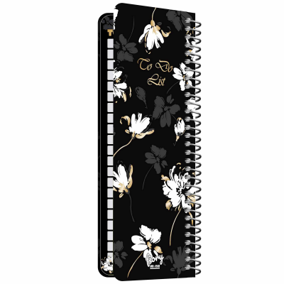 دفترچه یادداشت مستر راد مدل to do list طرح گل آرزوها کد fiory 1825 