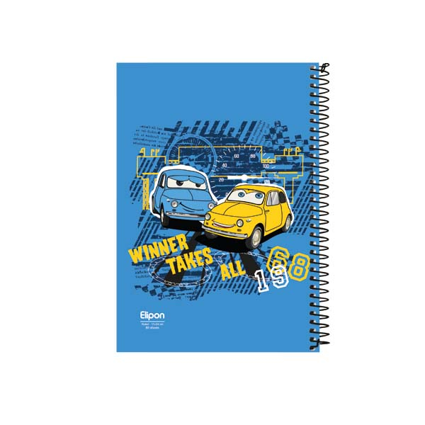 دفتر مشق 80 برگ الیپون کد 2362246 کد 154205