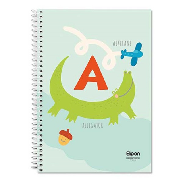 دفتر زبان 40 برگ الیپون کد 2901336