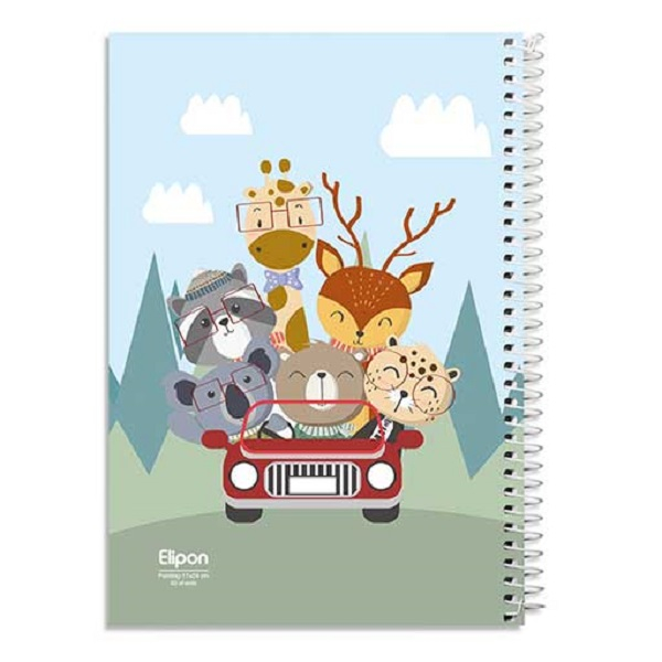 دفتر نقاشی 60 برگ الیپون کد 2551324