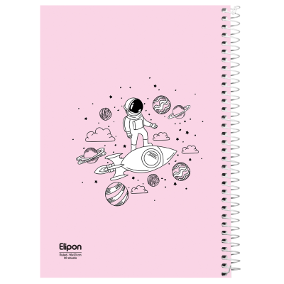 دفتر مشق 80 برگ الیپون کد 2362208