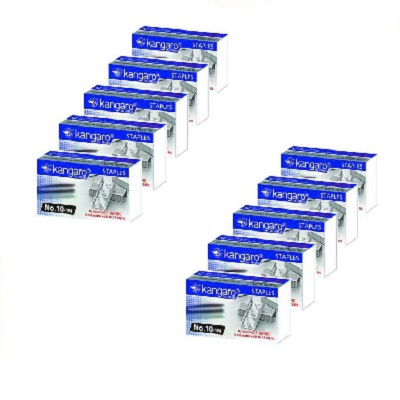 سوزن منگنه کانگرو سایز 10 بسته 10 عددی سوزن منگنه کانگرو کد 01 سایز 10 بسته 10 عددی