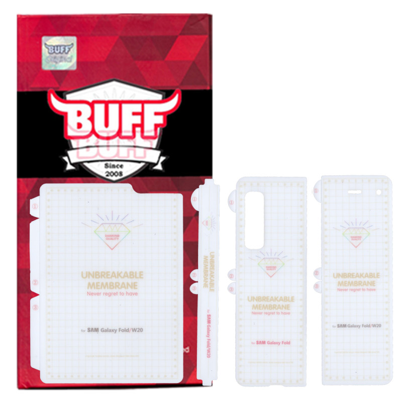 محافظ صفحه نمایش و پشت گوشی گوشی سامسونگ Galaxy W20 بوف مدل Hg01