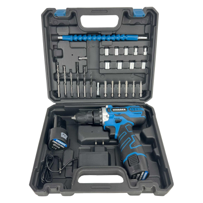 دریل پیچ گوشتی شارژی ویوارکس مدل VR12V-2A مجموعه 28 عددی