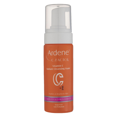 فوم شست و شو صورت آردن سی فکتور مدل ویتامین C حجم 150 میلی لیتر