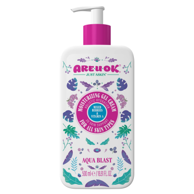 ژل آبرسان آر یو اوکی مدل Mixed Berries And Vitamin A حجم 500 میلی‌لیتر