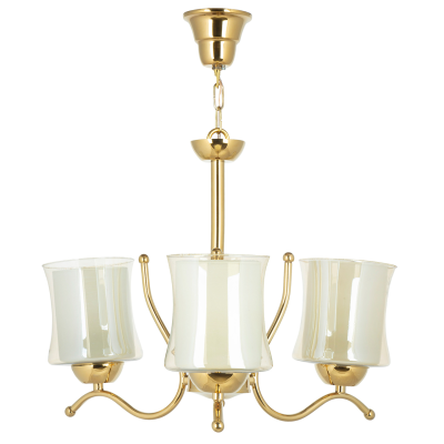 لوستر 3 شعله چشمه نور کد A823-3-G