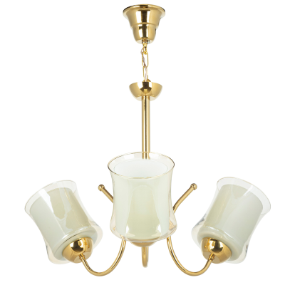 لوستر 3 شعله چشمه نور کد A825-3-G