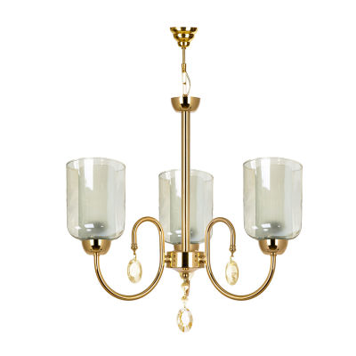 لوستر آویز سه شعله چشمه نور کد AB812/3