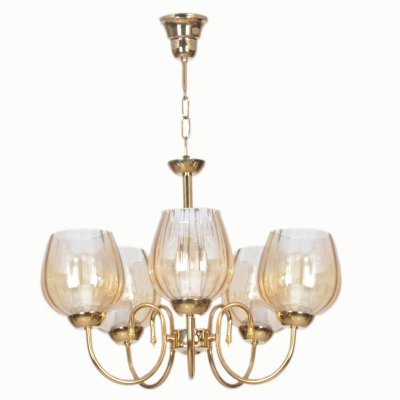  لوستر پنج شعله چشمه نور کد AB817/5