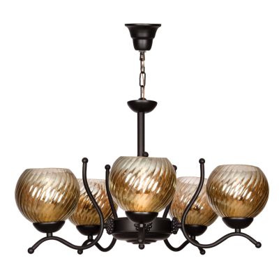 لوستر 5 شعله چشمه نور کد 883-5BK