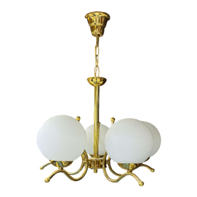 لوستر 5 شعله چشمه نور کد 8995