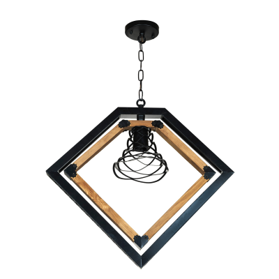 لوستر یک شعله چشمه نور کد 2227-1BK