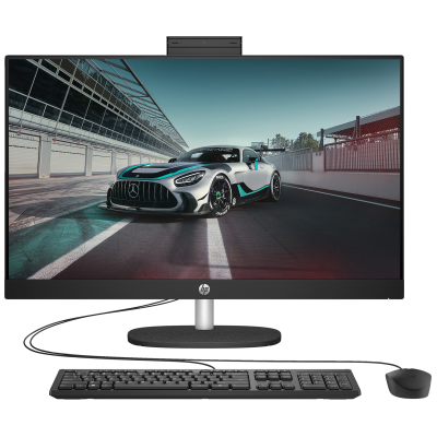 کامپیوتر همه کاره 23.8 اینچ اچ‌ پی مدل CR0126nh با پردازنده Core i7 1355U رم 16 گیگابایت از نوع DDR4 حافظه داخلی 512 گیگابایت SSD کارت گرافیک Iris Xe (Function as UHD Graphics) نمایشگر از نوع IPS