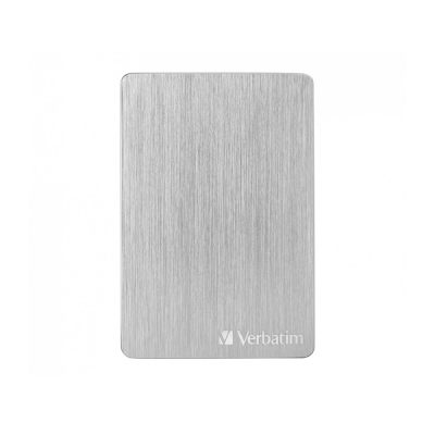 هارد اکسترنال ورباتیم مدل Store n Go ALU Slim ظرفیت یک ترابایت دارای رابط USB Type-A 3.2