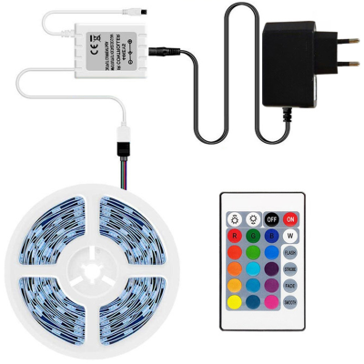 ریسه ال ای دی استریپ مدل RGB 3528 طول 5 متر