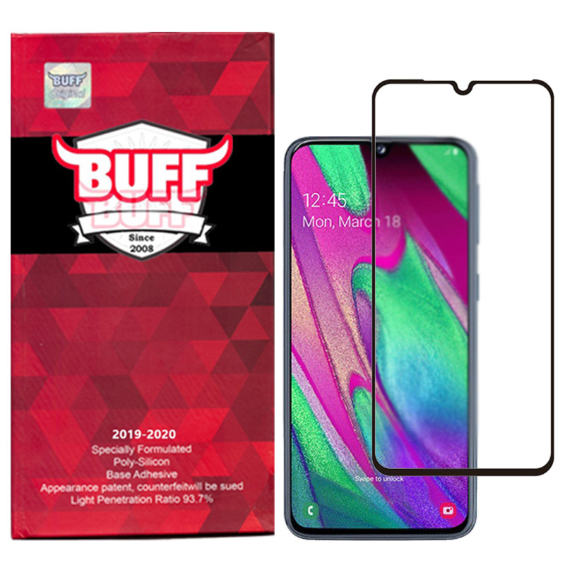 گلس گوشی سامسونگ Galaxy A40 بوف 5D مدل Fm33
