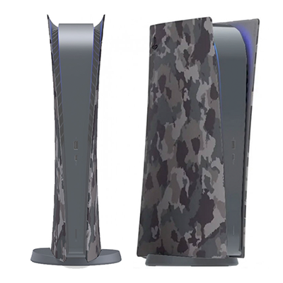 فیس پلیت PS5 دیجیتال خاکستری چریکی	-small-image