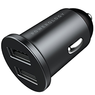 شارژر فندکی پاورولوجی 24 وات مدل PCCSR001