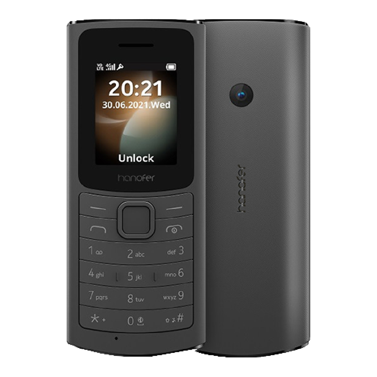 گوشی موبایل هانوفر مدل 110 (2021) دو سیم کارت-small-image