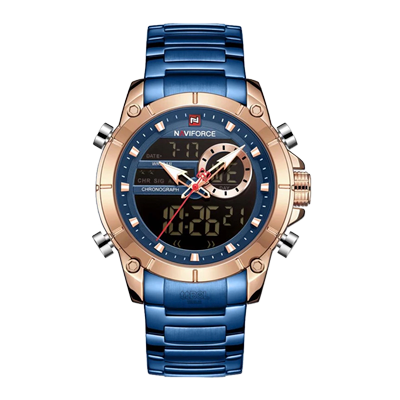 ساعت نیوی فورس مردانه مدل دو زمانه NF-small-image