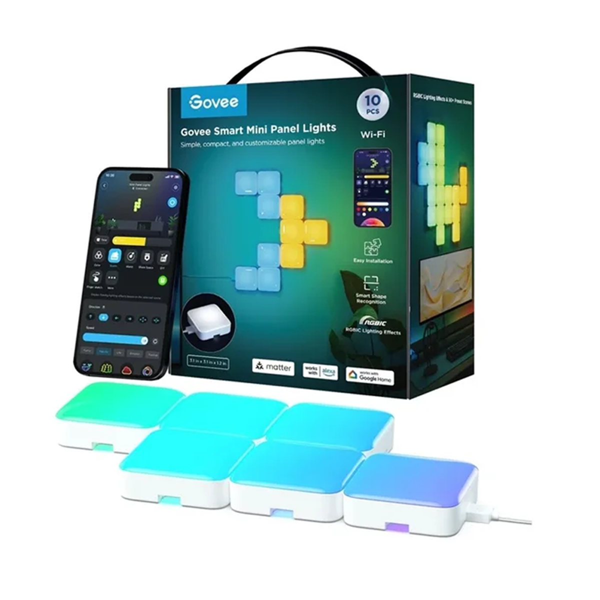 پنل هوشمند گووی مدل Mini Panel Lights H8069