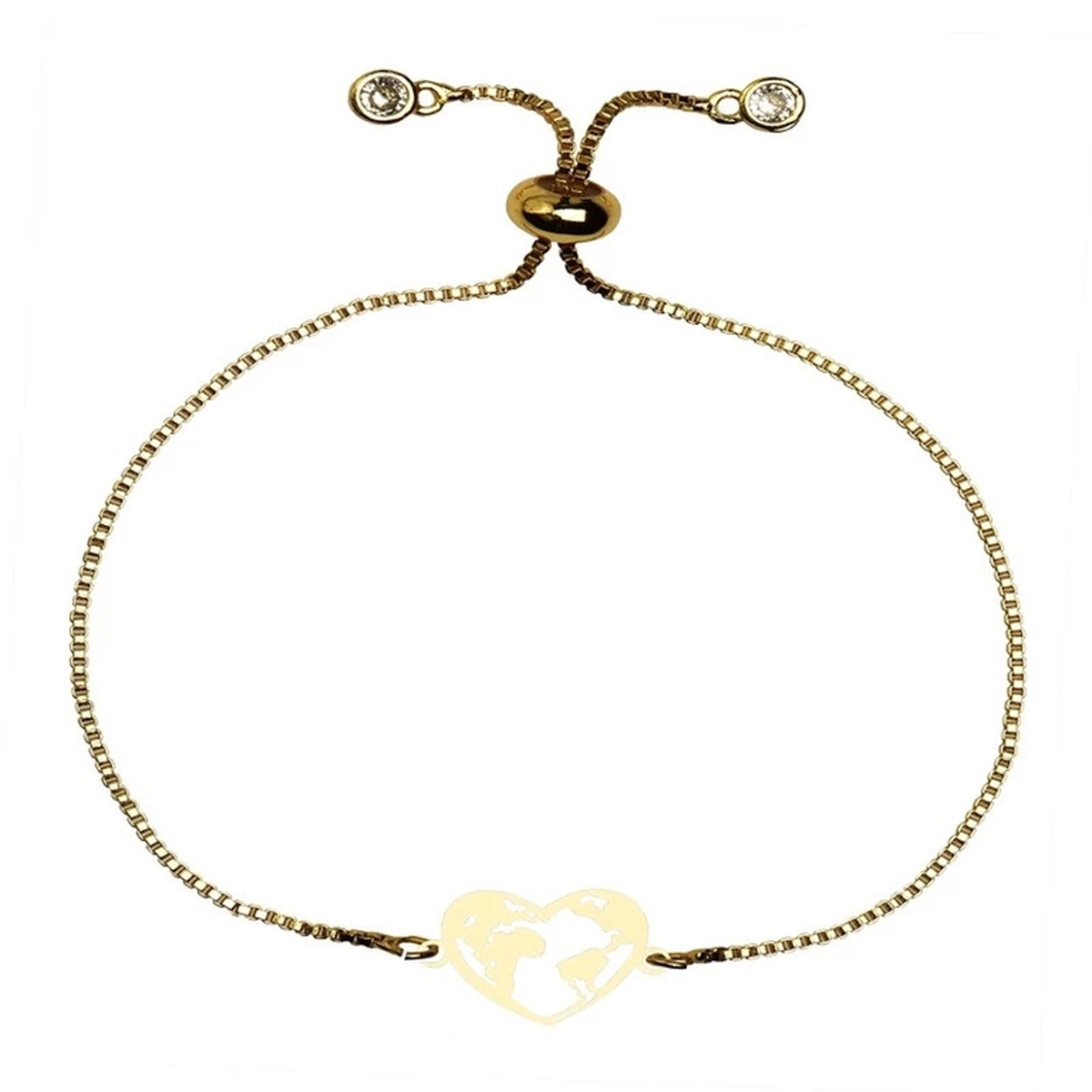 دستبند طلا زنانه شمیم گلد گالری مدل M141-small-image