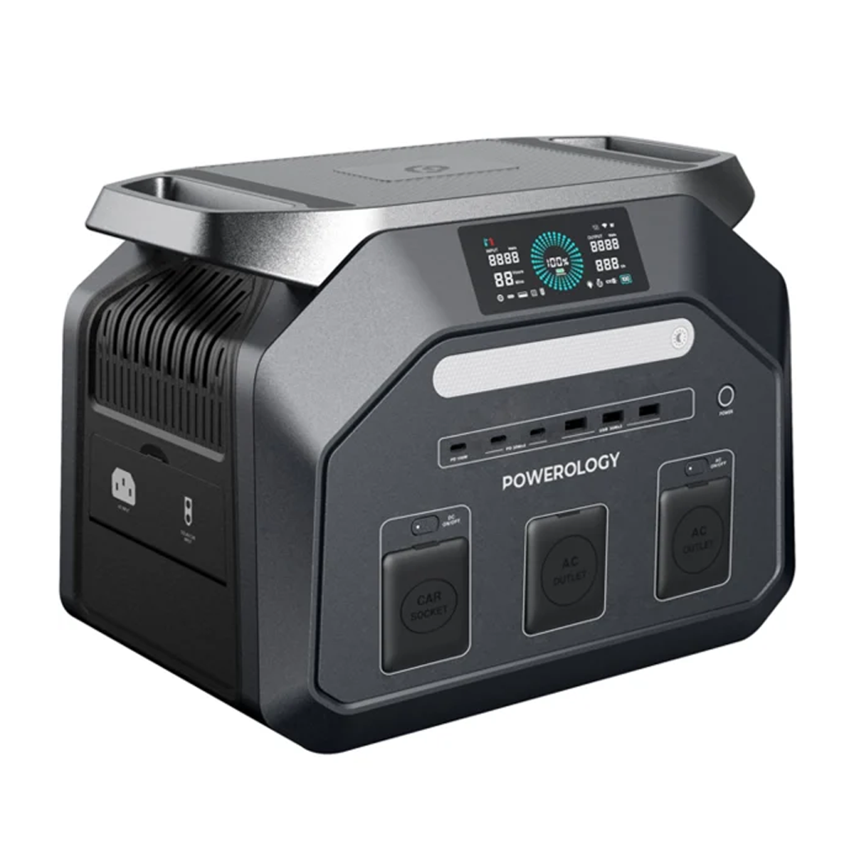 پاور استیشن پاورولوژی مدل Dynamic1800 PWP1800WBK ظرفیت 1800 میلی آمپر ساعت پاور استیشن پاورولوژی مدل Dynamic1800 PWP1800WBK ظرفیت 1800 میلی آمپر ساعت-small-image