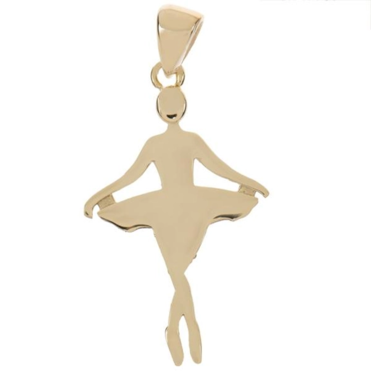 آویز طلا زنانه شمیم گلد گالری مدل AB428