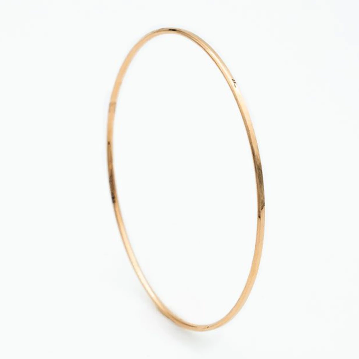 النگو طلا سایز 1 طرح آینه ای مدل باریک 2 میل-small-image