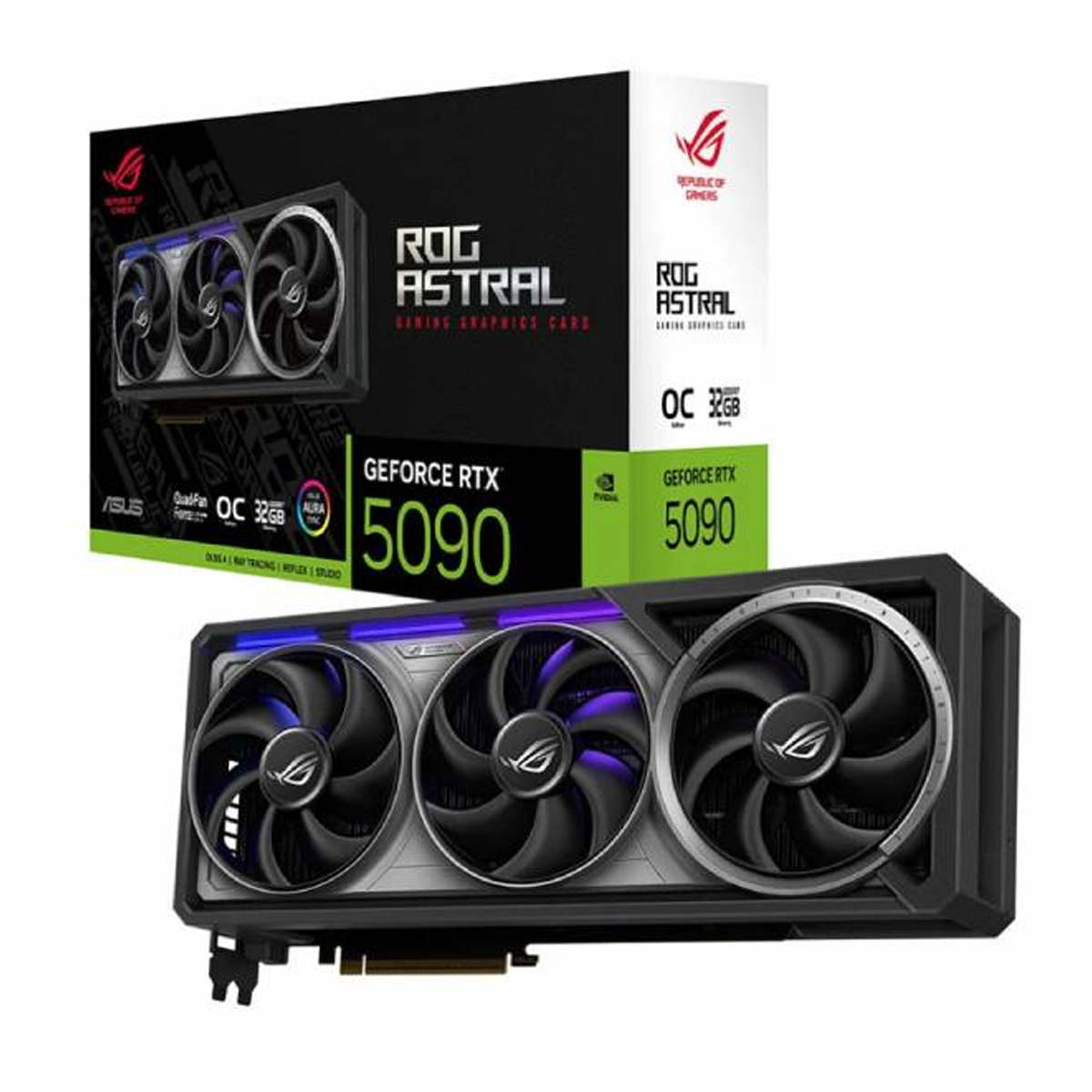 کارت گرافیک ایسوس مدل ROG Astral RTX 5090 OC 32G GAMING 32GB-small-image
