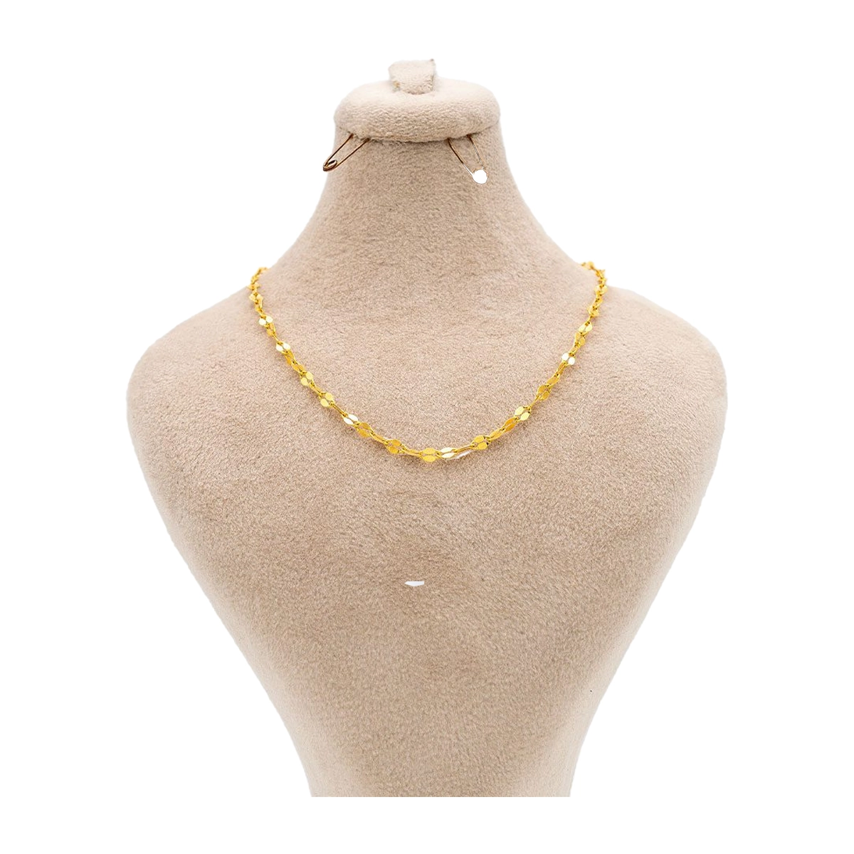 زنجیر طلا زنانه گالری طلا عرفان مدل استار طول 40 سانتی متر زنجیر طلا زنانه گالری طلا عرفان مدل استار طول 40 سانتی متر