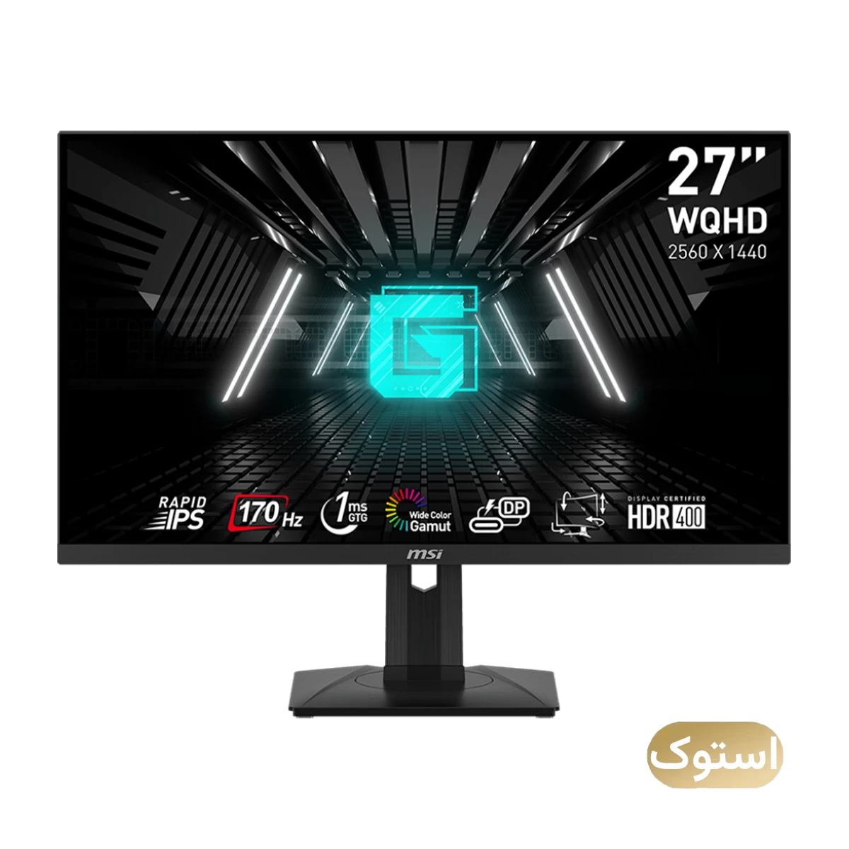 مانیتور استوک Open Box - ام اس آی مدل G274QPF سایز 27 اینچ - مشکی-small-image
