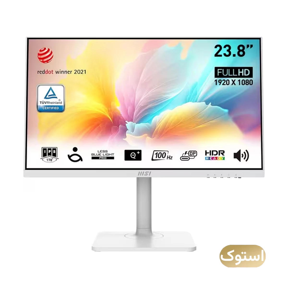 مانیتور استوک Open Box - ام اس آی مدل Modern MD2412PW سایز 23.8 اینچ - مشکی-small-image