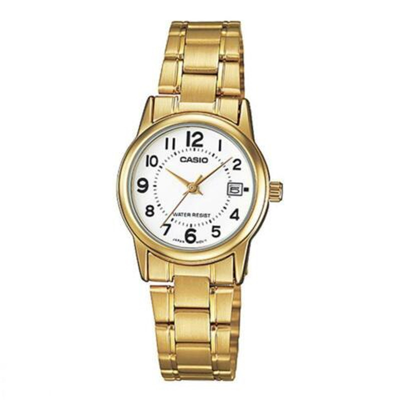 ساعت عقربه ای کاسیو زنانه مدل LTP-V002G-7B2UDF