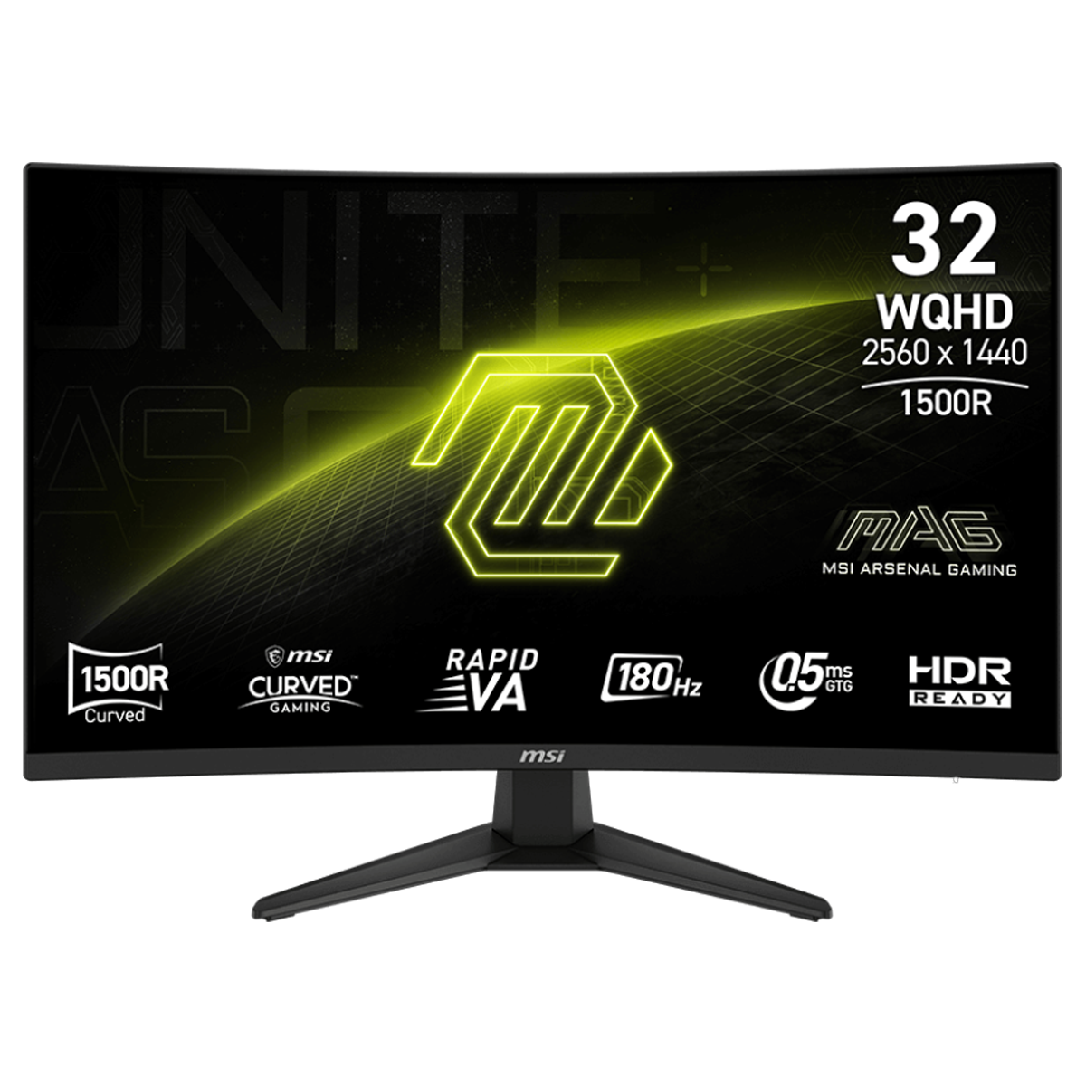 مانیتور گیمینگ خمیده ام اس آی مدل MAG 321CQF E18 سایز 32 اینچ-small-image