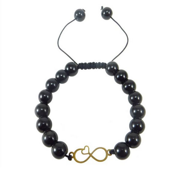 دستبند طلا 18 عیار شمیم گلد گالری مدل 3256