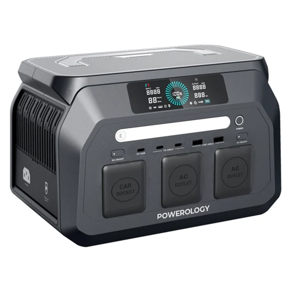 پاور استیشن پاورولوژی مدل Dynamic800 PWP800WBK ظرفیت 20000 میلی آمپر ساعت پاور استیشن پاورولوژی مدل Dynamic800 PWP800WBK ظرفیت 20000 میلی آمپر ساعت-small-image